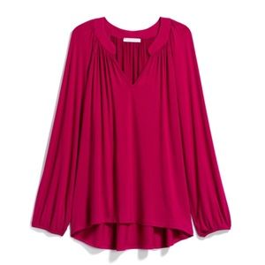 Magenta blouse Honey Punch Stitch Fix 2X
